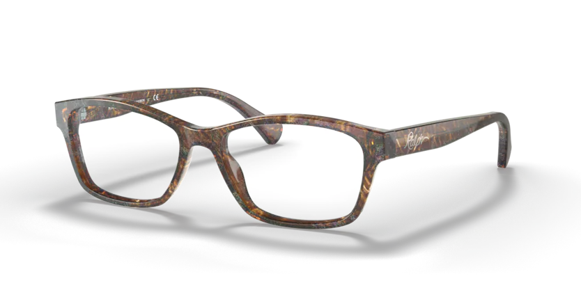 0RA7108 (52, 5678-SHINY DARK HAVANA GLITTER)