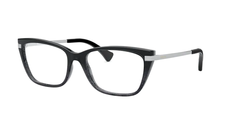 0RA7119 (52, 5841-SHINY BLACK GRADIENT GLITTER)