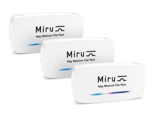 MIRU 1 Day Flat Pack - Boîte de 3 x 30
