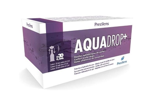 AQUADROP + - 30 unidoses de 0,5 mL
